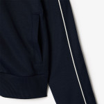 Women Blue Paris Interlock Track Jacket