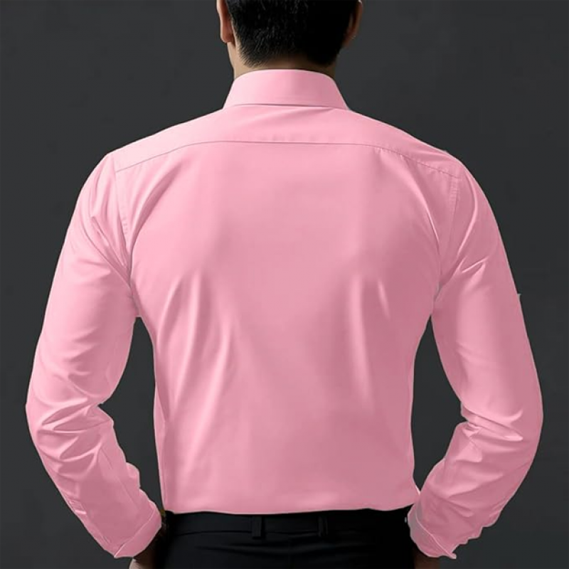 Men's Stylish Solid Satin Casual Shirt for Men Full Sleeves| Poly Satin Silk Shirt